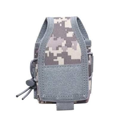 Walkie Talkie Pouch Waist Bag Holder Pocket Portable Interphone Holster Carry Bag Hunting Camping Tool