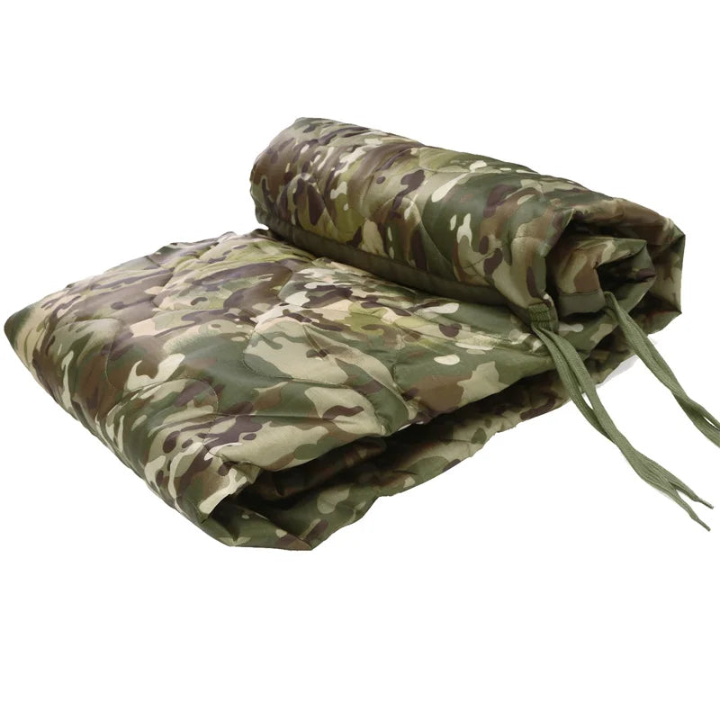 Army Poncho Liner Camouflage Water Repellent