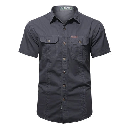 Summer Hiking Hunting Shirts Short Sleeve Combat Tactical Shirt Quick-Dry camping Fishing Shirts Male Hunting Climbing Outfit