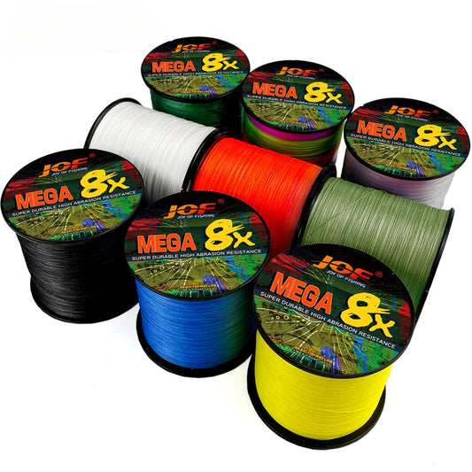 Braided Fishing Line 8 Strands Multifilament Fly   Strong Cord for Sea Bass Carp Accessories