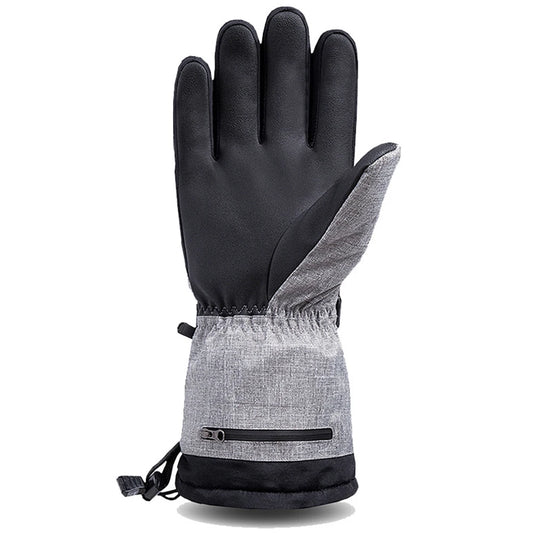 1Pair Winter Heating Gloves 5000mAh Battery Electric Hand Warmer Anti-Slip Waterproof for Outdoor Climbing Hiking Skiing Cycling