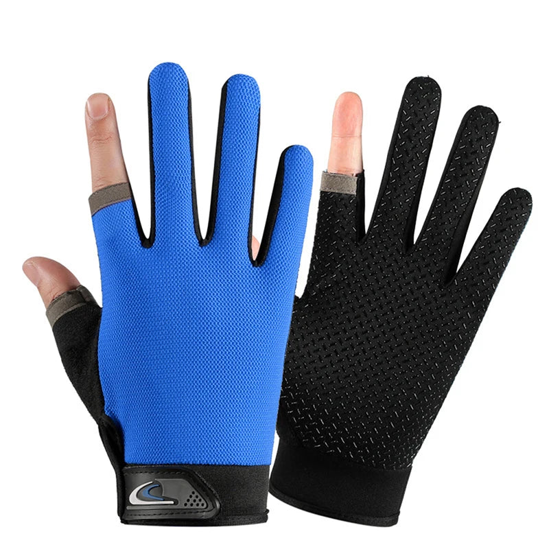 Men Women Fishing Gloves   Spring Breathable Cycling Sport Gloves Fishing Winter Warm Workout Gloves