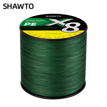 8 Strand Weaves PE Braided Fishing Line Multifilament 8 Braid Wire