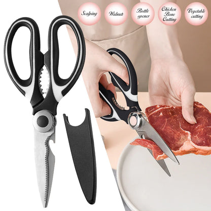 Multifunctional Scissors Stainless Steel Scissors Chicken Bone Meat Fish Killing