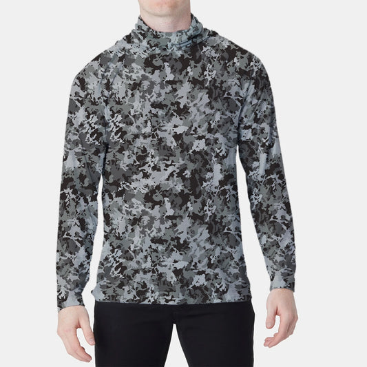Fishing Hoodie Sailing Shirt Men Long Sleeve Sun Protection Hunting Jersey  Fish Gear Beach Tops Wear