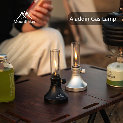Gas Lamp Lantern Retro Glass Gas Atmosphere Light Outdoor