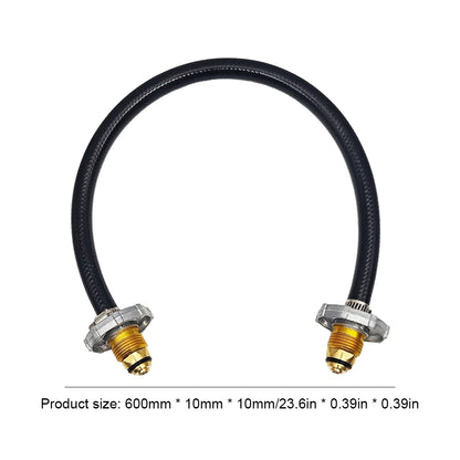 Camping Gas Stove Propane Refill Adaptor Gas Adapter Connection Hose