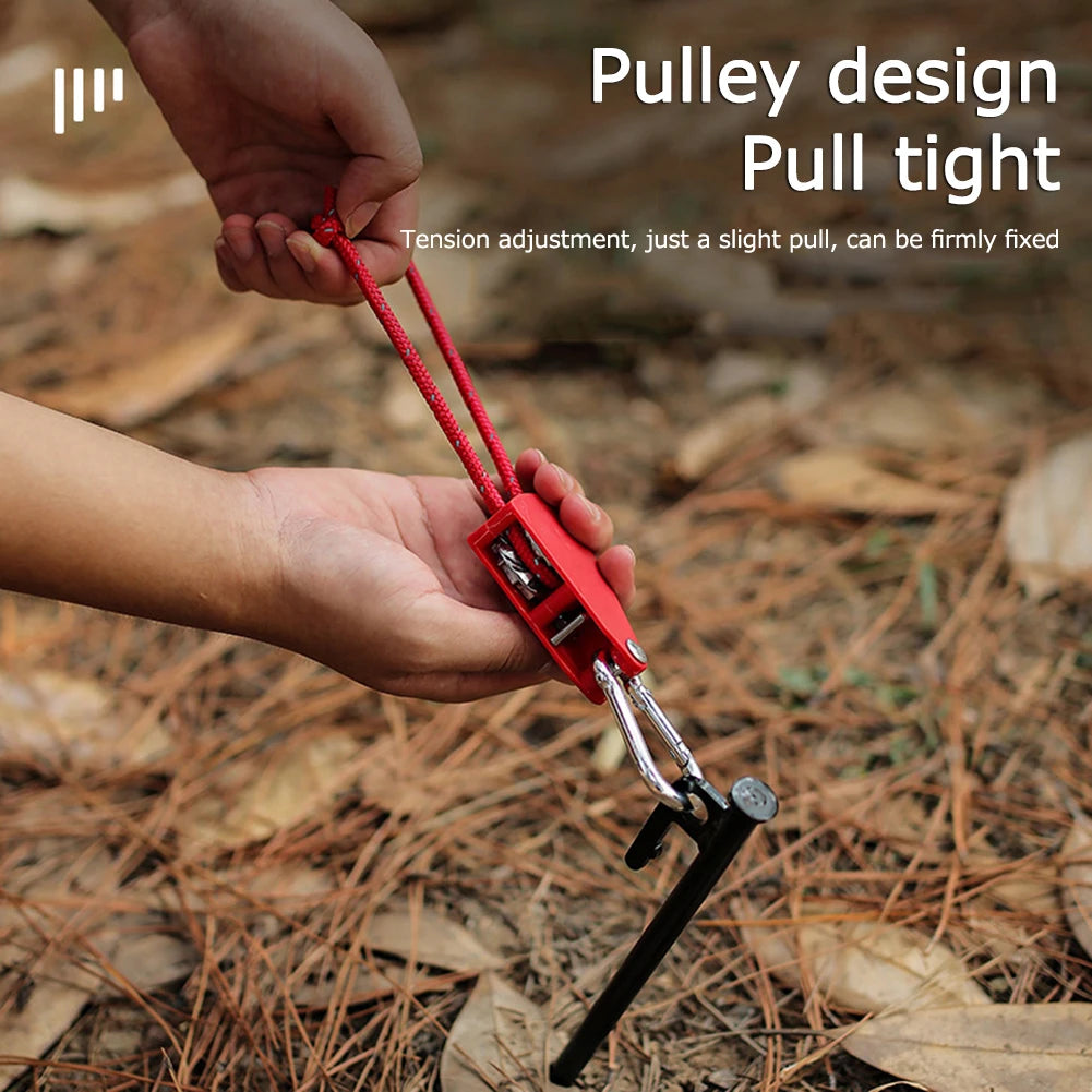 Tent Rope Multifunction Parachute Cord Adjust Buckle  Outdoor Camping Hiking Durable Tent Accessories