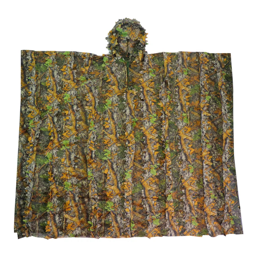Sniper CS Bionic Camouflage Suit Men 3D Maple Leaf  Suits White Snow Hunting Suits Invisible Camo Full Set