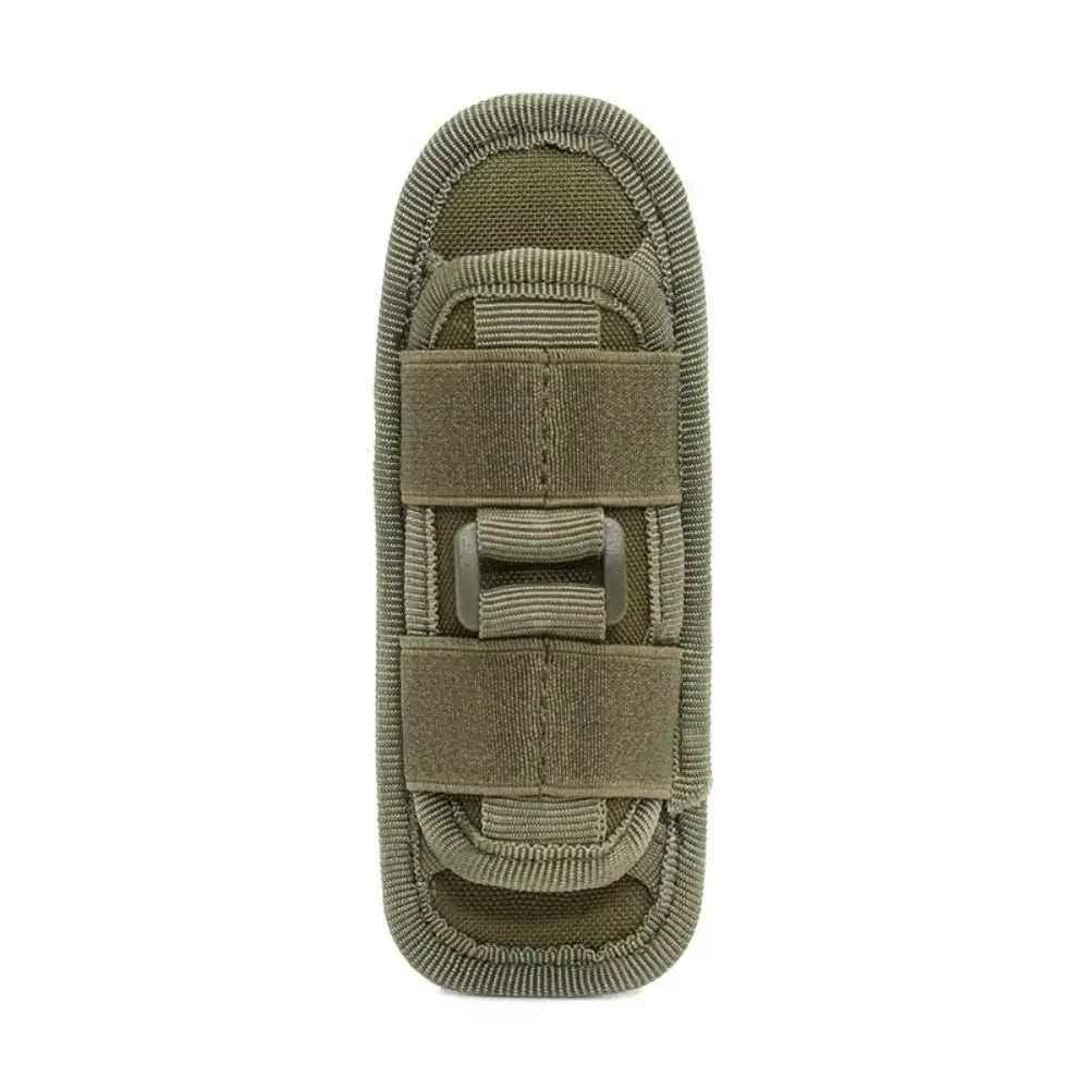 Tactical Flashlight Pouch Belt Torch Bag Durable Hunting Lighting Accessory