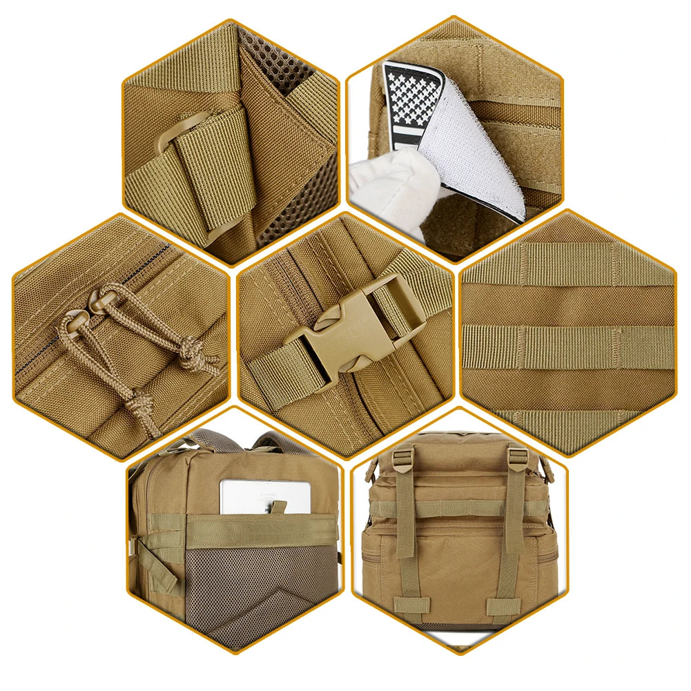 Man Tactical Backpacks Traveling Bags Outdoor