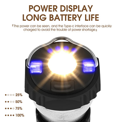 Portable Camping Light With Magnetic Base