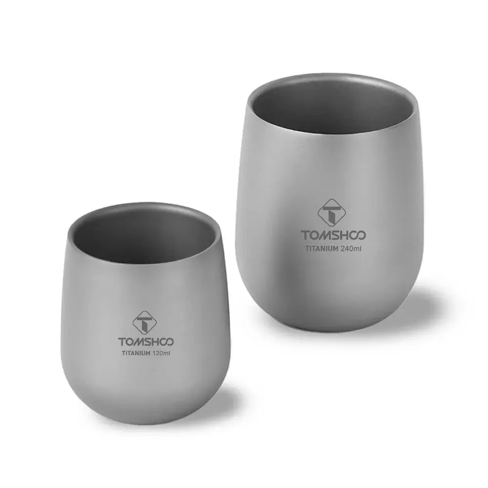 Titanium Cup Insulated Double Wall Drink Cup