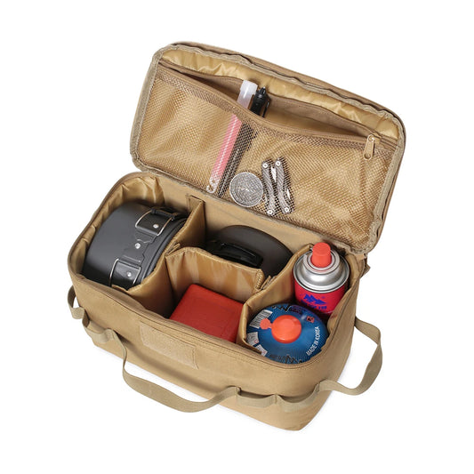 Camping Storage Bags Large Capacity Gas Stove Canister Pot Carry Bags Multifunctional Pouch Storage Bag Outdoor Equipment