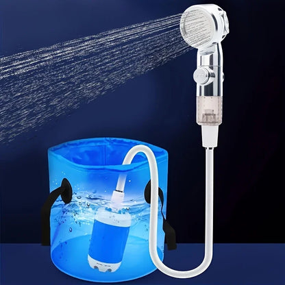Portable USB Rechargeable  shower head, Multi-Purpose Watering System