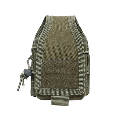 Walkie Talkie Pouch Waist Bag Holder Pocket Portable Interphone Holster Carry Bag Hunting Camping Tool