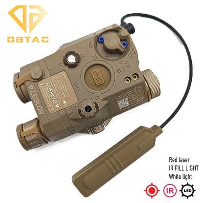 Metal Flashlight Strobe Scout Light Hunting Weapon Scout Light Fit 20mm Rail