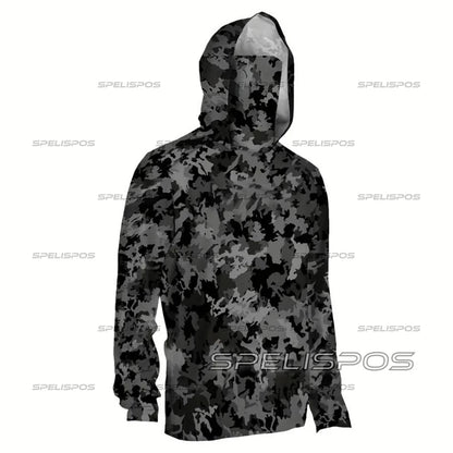 Fishing Hoodie Sailing Shirt Men Long Sleeve Sun Protection Hunting Jersey  Fish Gear Beach Tops Wear