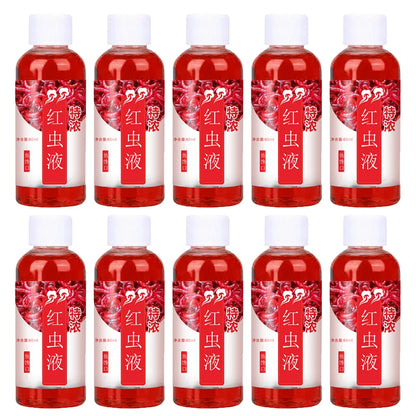 Liquid Blood Worm Scent Fish Attractant Concentrated Red Worm Liquid Fish Bait Additive