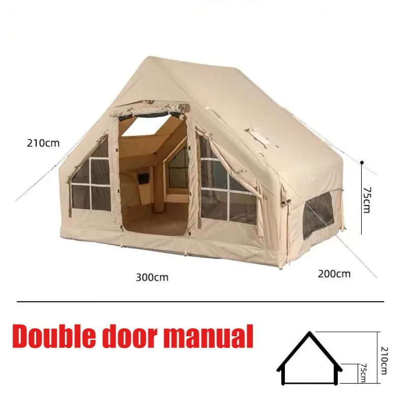 Tents Outdoor Portable Quick Automatic Opening Inflatable Tent Rainproof Sun Protection Camping Equipment