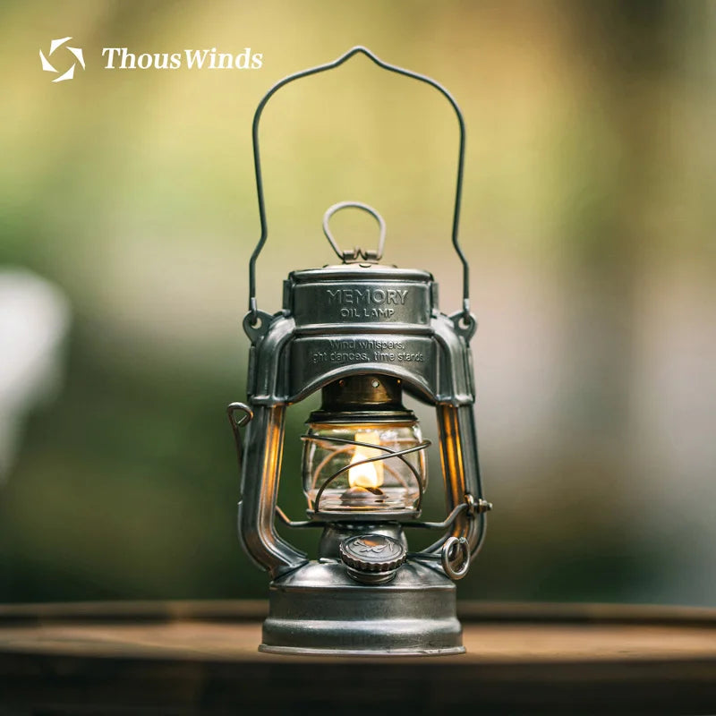 Oil Lamp Outdoor Portable Mini Camping Lantern