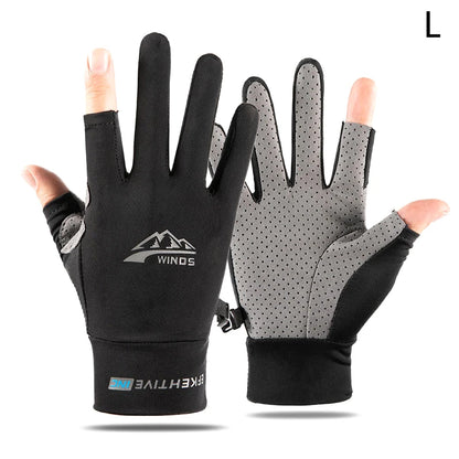 Men Women Fishing Gloves   Spring Breathable Cycling Sport Gloves Fishing Winter Warm Workout Gloves