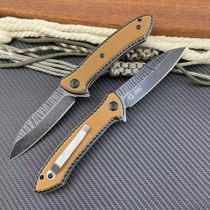 Outdoor Pocket Folding Knife Durable Portable Survival