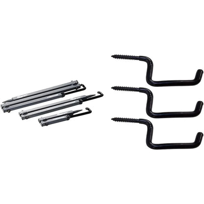 Multi-Purpose EZ Hanger Combo 3-Pack Screw-in Accessory Hooks