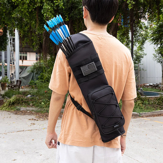 Archery Quiver Bag Portable Bow Storage Bag   Archery Hunting Accessories
