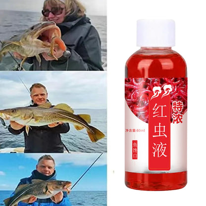 Liquid Blood Worm Scent Fish Attractant Concentrated Red Worm Liquid Fish Bait Additive