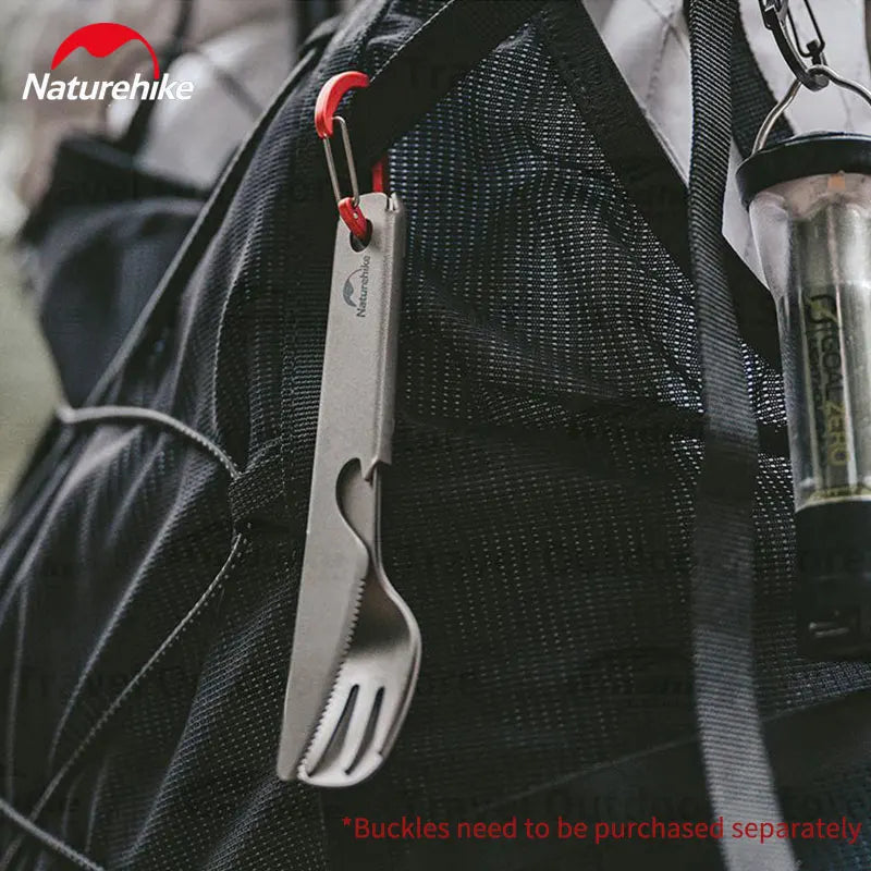 Titanium Camping Supplies Knife/Fork/Spoon 3-In-1