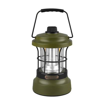 Retro Lamp Portable Camping Lantern USB Recharge Camping Tent Lighting Camping Equipment