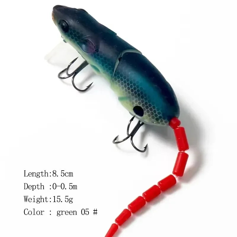 Mouse Lure Artificial Plastic Mouse Fishing Lure Swimbait Floating baits
