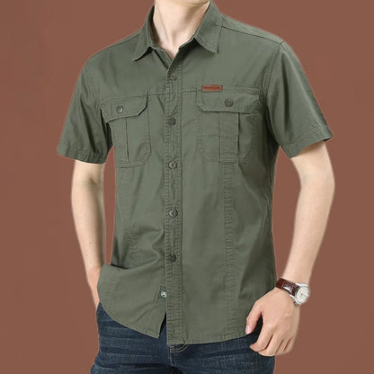 Summer Hiking Hunting Shirts Short Sleeve Combat Tactical Shirt Quick-Dry camping Fishing Shirts Male Hunting Climbing Outfit