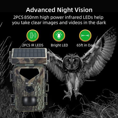 Hunting Camera 0.45s Trigger Speed Night Vision Motion Activated Trail Camera