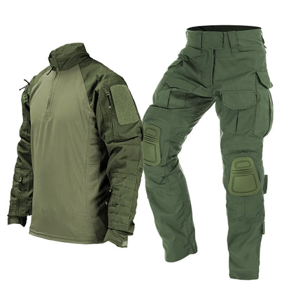 Camouflage Military Tactical Work Hunting Shirts Pants Clothing