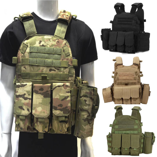 Nylon Tactical Vest   Hunting  Camo Vests Camouflage Hunting Vest Equipment