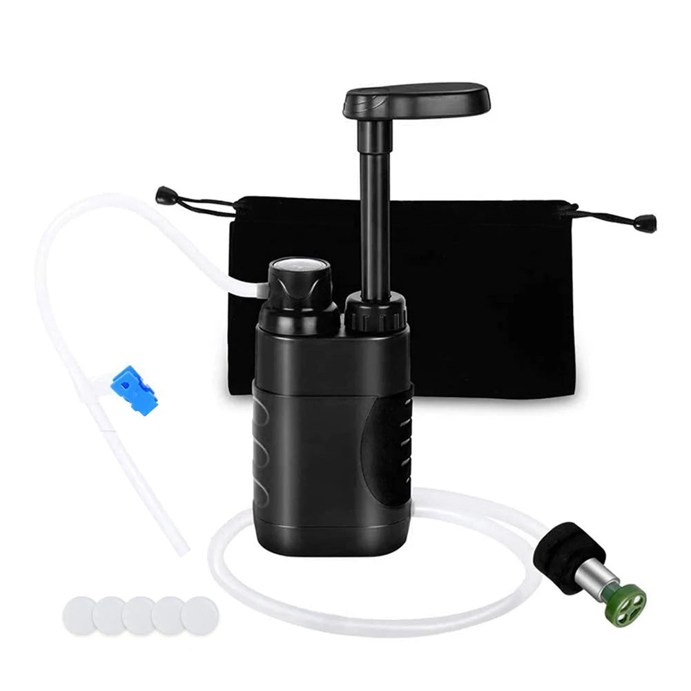Outdoor Water Filter Filtration System Portable Camping Water Purifier