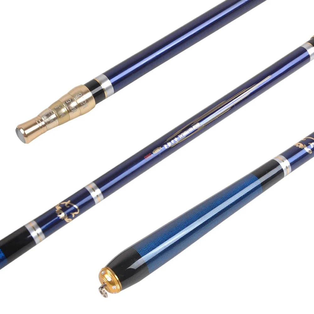 Carbon Fiber 4 Positioning Carp Fishing Rods   Telescopic Stream Feeder Pole Ultralight Hard Accessory Hand Fishing Rods