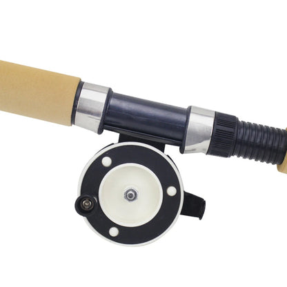 Portable Ice Fishing Rod with Fishing Reel Outdoor Angling Winter Fishing Pole