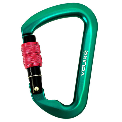 30kN Climbing Carabiner Heavy Duty Locking Carabiner Rock Climbing Carabiner for Rock Climbing Rappelling and Mountaineering