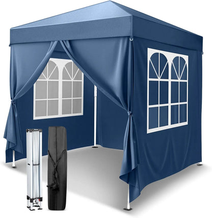 10x10 Pop Up Canopy Tent with Sidewalls