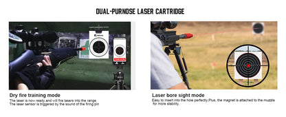 300ACC dual-purpose magnetic suction laser training bullet