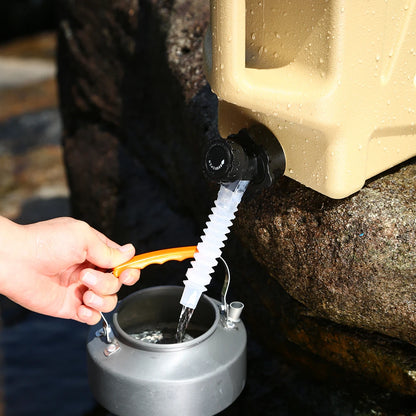 Camping Water Container Outdoor Water Bucket Large Capacity Portable Water Bag