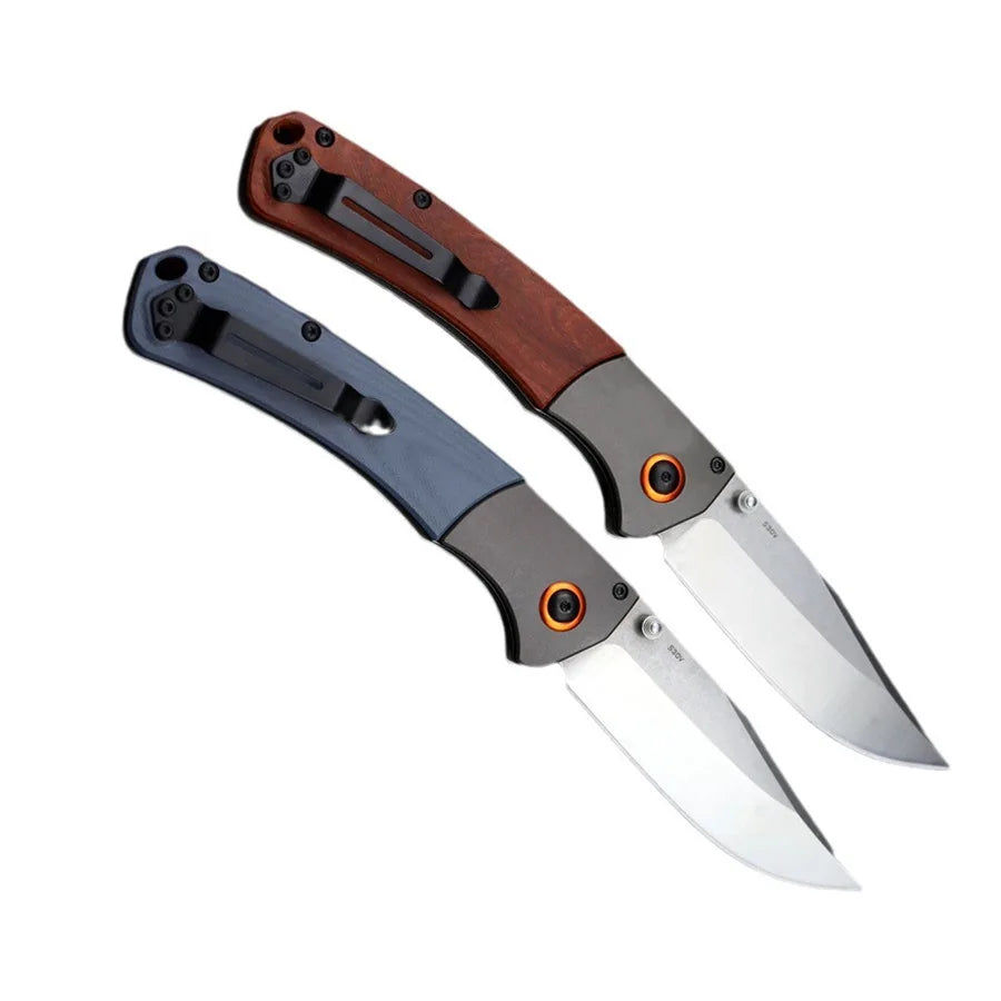 Stainless Steel Outdoor Survival Equipment  Portable Folding Knife