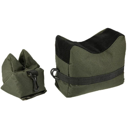 Hunting Accessories Front & Rear Rifle Target Bench Unfilled Support Stand Bag Gun Accessories Shooting Gun Rest Bag Set