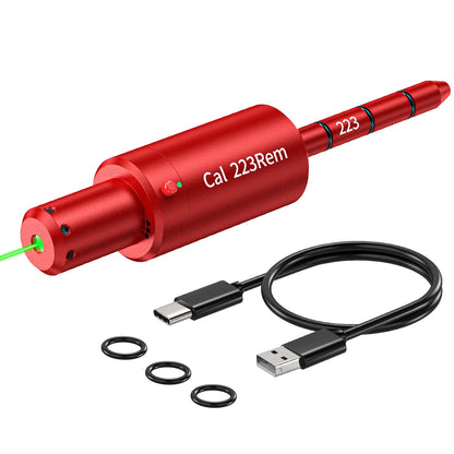 223REM red green light trainer, dual-purpose for training and calibration