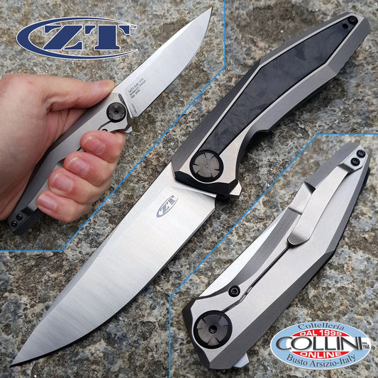 Flipper Marbled Carbon Fiber Folding Knife Tactical Survival Outdoor EDC Pocket Tools