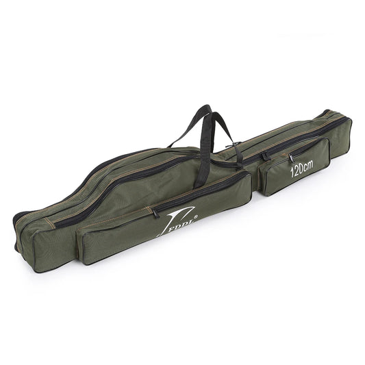 Portable Folding Fishing Rod Carrier Canvas Fishing Pole