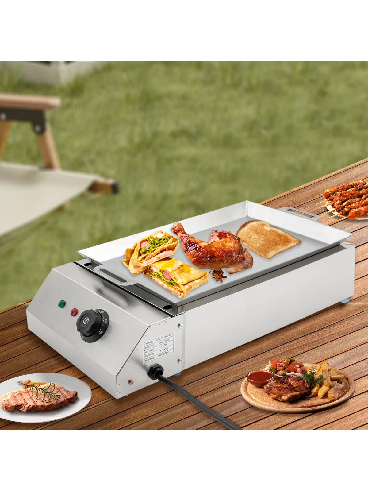 Portable Stainless Steel BBQ Grill